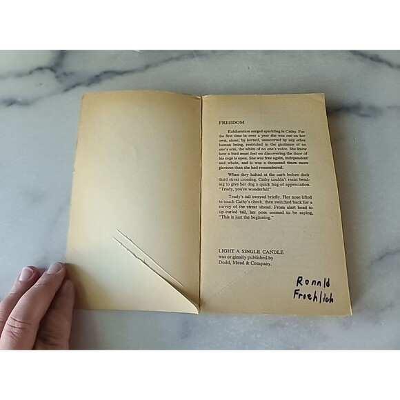 Light A Single Candle By Beverly Butler Paperback - Picture 2 of 10